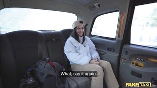 Fake Taxi Sexy Film Student makes her very own sex tape with a taxi driver