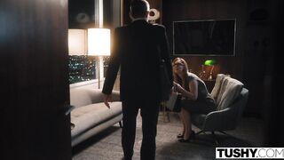 TUSHY Sexy Blonde Needs A New Man To Satisfy Her Anal Needs - Destiny Cruz