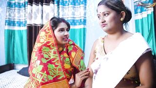 Groom finds his daughter-in-law and wife alone in the house and together Full Movie