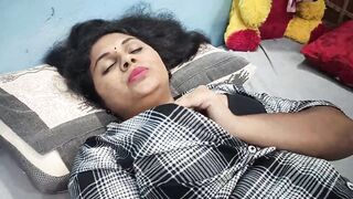 Skirt and shirt hot fuck by step sister and step brother in bedroom with pussy lick,boobs press ,69 and hard fuck