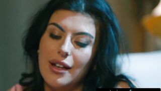 GIRLSWAY - Shocked River Lynn Caught Stepmom Annie King Having An Affair With Her Bestie Gal Ritchie