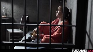 Futanari - Black Angel And Sata Jones - Cellmate