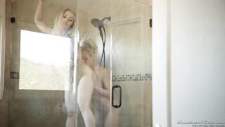 [Lobitomx1] Brandi Love Ash Hollywood Hot Lesbians Blonde Having Sex In The Shower [HD]
