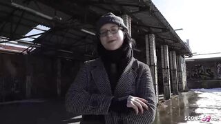 Black Hair PAWG Glasses Girl Melli Venom Pick Up for First Casting Fuck in Berlin - GERMAN SCOUT | PornMedium.com