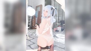 Haneame Patreon Sexy Asian Cosplay Bikini Leaked Video