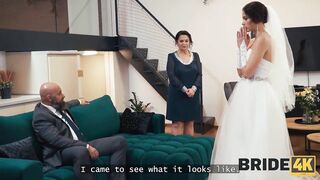 BRIDE4K. This bride's natural body turned everyone on