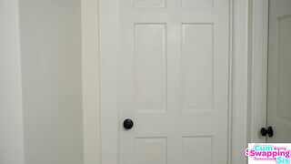 Cock Seekers Demi Hawks & Lulu Chu Devour Stepbro's 10 inch Dick at their Slumber Party