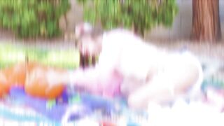 Juniper Ren- Tiny Slut Gets Down On All Fours For A Hard Pounding