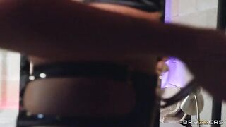 A Lesbian Strap-On To Gag On