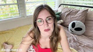 ASMR * Do you think I have a nice pussy, step bro? * Emma Ruby