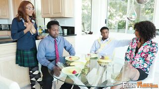 Lets Keep It In The Family - Misty Stone, Jenna Fox