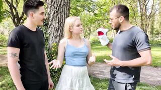 Jessie Ames- Gets Even With Cheapskate Sugardaddy In Double Penetration Threesome