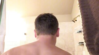 Teen busted getting freaky in the shower by step father