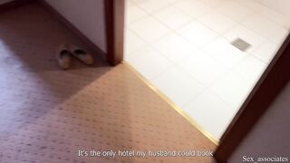 "No, you won't put your dick in my pussy, it's for my husband... but my ass on contrary ..."