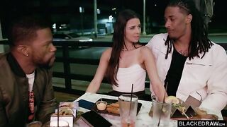 Kylie Rocket - Tiny Kylie Gets BBC Double Teamed