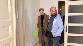 Horny Blonde Real Estate Agent Cheats On Her Husband With Client