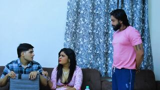 Husband Went to Office Wife Enjoy With Gym Guy