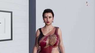 My Friend's Hot Stepmom Has Rough Sex with Me in the Bathroom