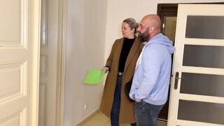 Sexy Blonde Real Estate Agent Fucks Her Big Dick Client