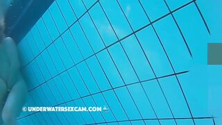 Although It Is A Public Swimming Public Pool This Couple Fucks Without Any Shame