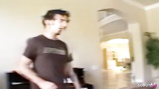 Cuckold Husband talk to Fuck his Beauty Young Wife by his best Friend with Big Dick