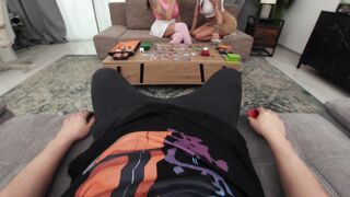 Threesome With Nerdy Girls Billie Star And Coco Bae