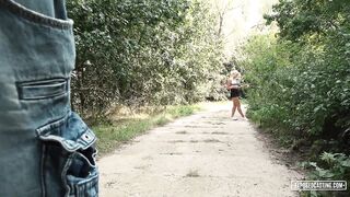 Daisy Lee Gets Fucked In Forest Casting - Daisy Lee David Perry