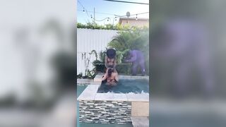 Cassie Lenoir - Poolside BBC Sex Tape