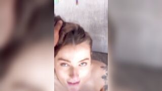 Jadehubx - Aussie Babe Gets Oiled Up And Pounded By BBC POV