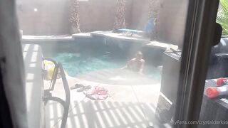 Stepmom Gets Caught Skinny Dipping - Crystal Clark