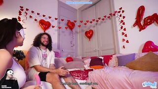 My boyfriend doesn't know who to choose among 7 girls - Reverse Gangbang Orgy Française