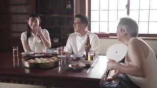I'm Sorry I Got Addicted To My Father-In-Law's Sweat Licking Unequaled Sexual Intercourse At My Husband's Parents' Home After Returning Home... Chiharu Mitsuha - Chiharu Sakura