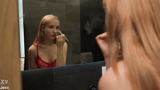 Polly Yangs - Stunning Polly Yangs Came To The Casting To Jump On A Dick For Facial