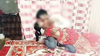 Husband wife first night honeymoon in home