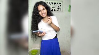 Tamil Bobbie Girl Khadija37 Show Her Boobs In Bathroom - Show Gurl