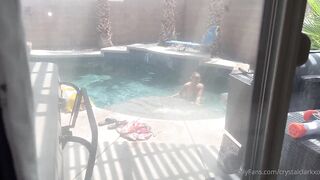 Crystal Clark - Stepmom Gets Caught Skinny Dipping